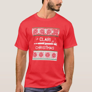 Clarinet Marching Band Ugly Christmas Sweaters fun