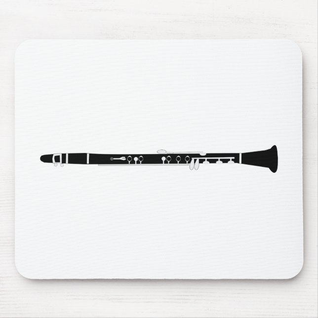 Clarinet Mouse Mat (Front)