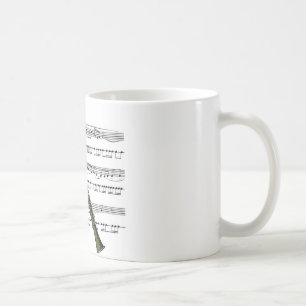 Clarinet musical 09 B Coffee Mug