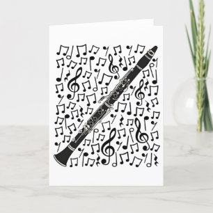 Clarinet Musical Notes Woodwind Music Teacher