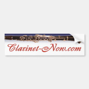 Clarinet-Now.com Bumper Sticker