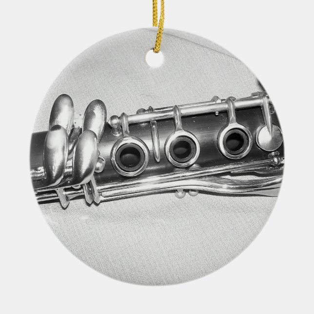 Clarinet Ornament (Front)