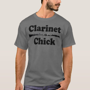 Clarinet Player Cute Band vintage T-Shirt