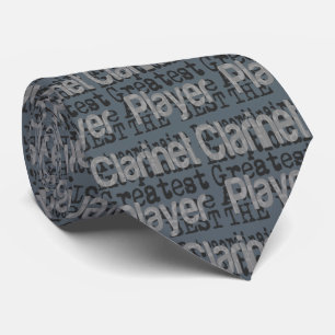 Clarinet Player Extraordinaire Tie