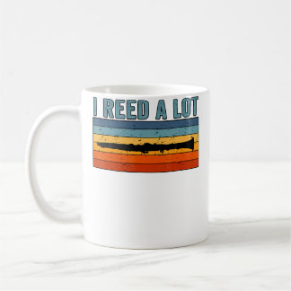 Clarinet Player I Reed A Lot Music Playing Lover M Coffee Mug