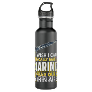Clarinet Player - Magical Magic Woodwind Instrumen 710 Ml Water Bottle