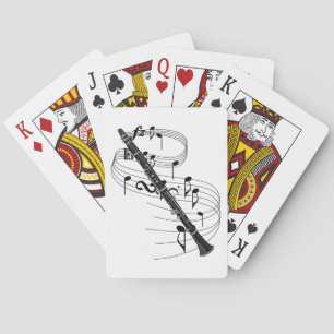 Clarinet Playing Cards