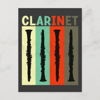 Clarinet Postcard
