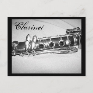 Clarinet Postcard