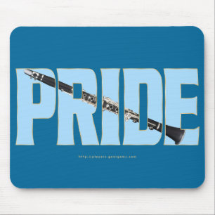 Clarinet Pride Mouse Mat