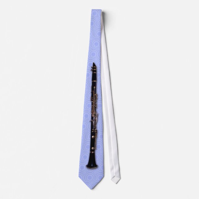 Clarinet Tie for ClarinetCentral.com (Front)