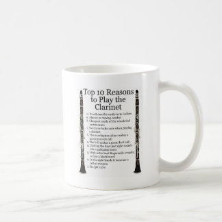 Clarinet Top 10 Coffee Mug