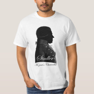 Clarinetist Anton Stadler and composer Mozart T-Shirt