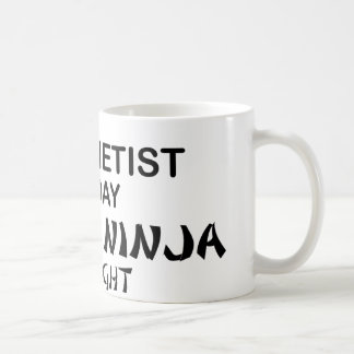 Clarinetist Deadly Ninja by Night Coffee Mug