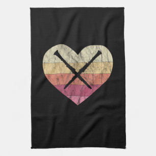 Clarinetist Loves Playing Clarinet Tea Towel