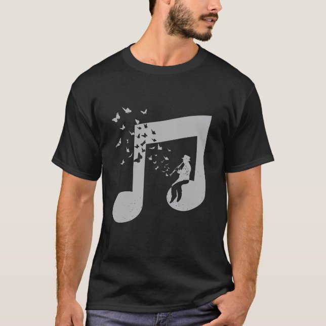 Clarinetmusic T-Shirt (Front)