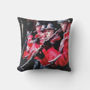 Clarinets and Flutes in the Parade Cushion
