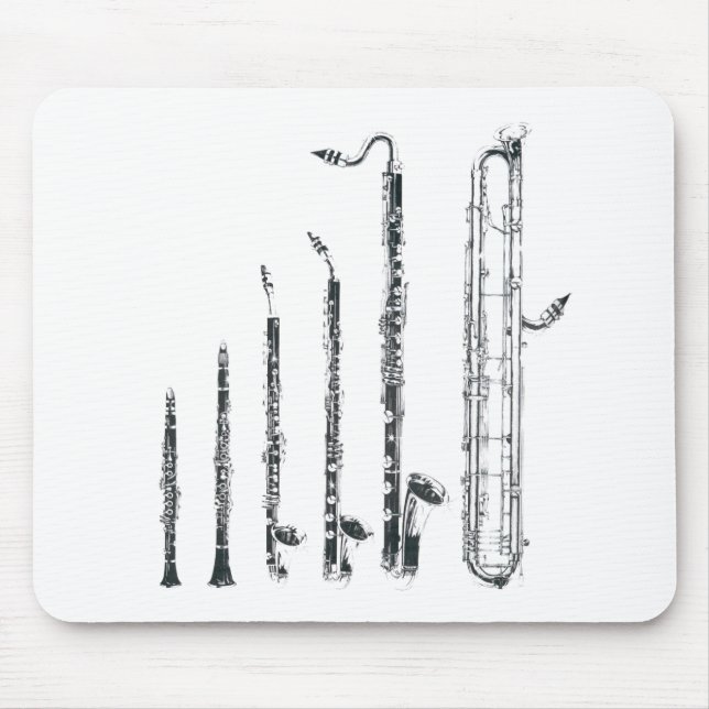 clarinets mouse mat (Front)