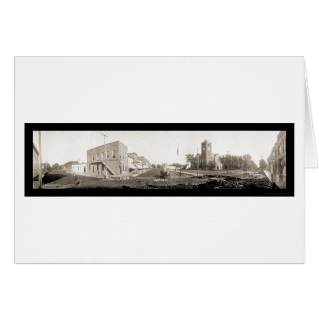Clarion, Iowa Photo 1907 (Front Horizontal)