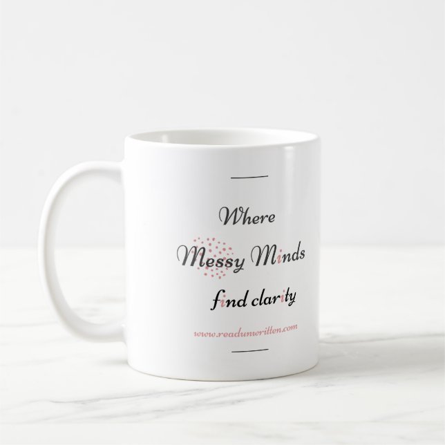 Clarity Coffee Mug (Left)