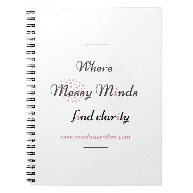 Clarity Notebook (Front)