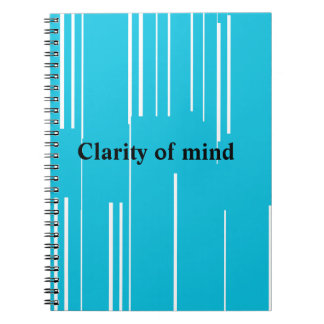Clarity of mind notebook