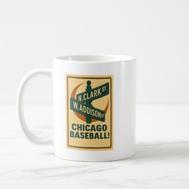 Clark and Addison Mug (Left)