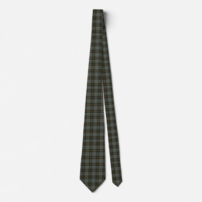 Clark Clan Tartan Tie (Front)