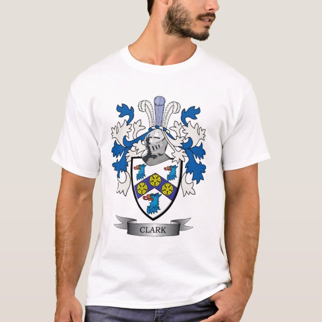 Clark Coat of Arms T-Shirt (Front)