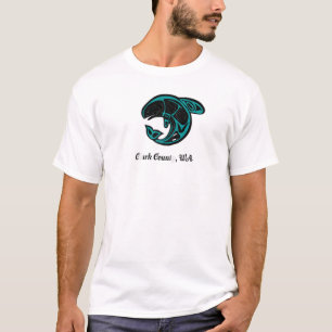 Clark County Wa Native American Tribal Orca Killer T-Shirt
