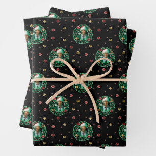 Clark Griswold Christmas Wreath Pattern Wrapping Paper Sheet