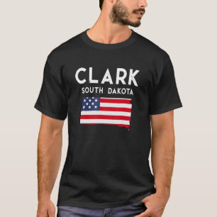 Clark South Dakota USA State America Travel South  T-Shirt