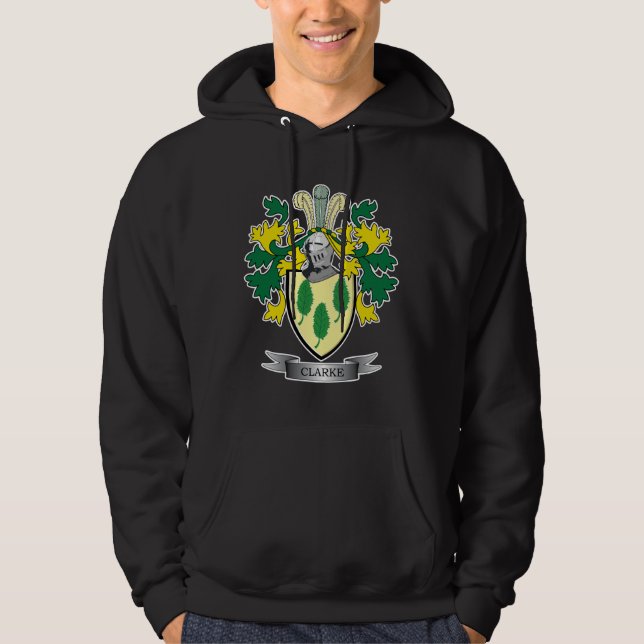 Clarke Coat of Arms Hoodie (Front)