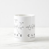 Clarke peptide name mug (Center)