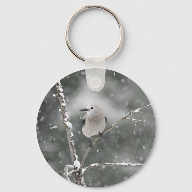 Clark's Nutcracker Key Ring (Front)