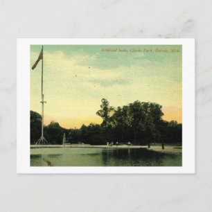 Clark's Park, Detroit, Michigan 1911 Vintage Postcard