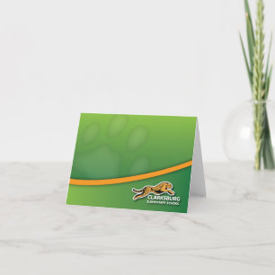 Clarksburg Cheetah Notecards