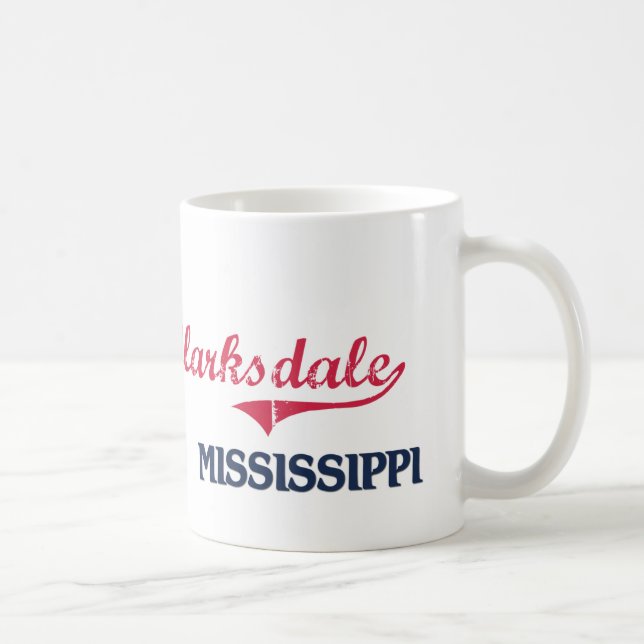 Clarksdale Mississippi City Classic Coffee Mug (Right)