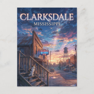 Clarksdale Mississippi Postcard