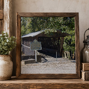 Clarkson Covered Bridge Alabama  Tile