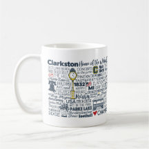 Clarkston Michigan Mug