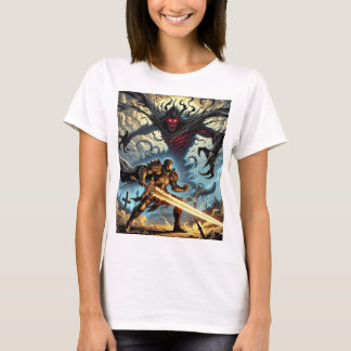 Clash of Light and Shadow designs tranding faition T-Shirt