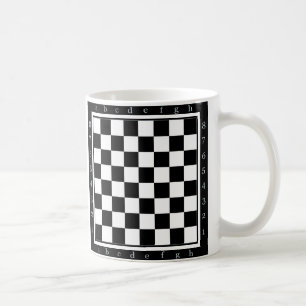 clasic chess table coffee mug