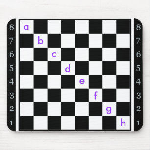 clasic chess table mouse mat