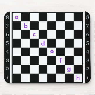 clasic chess table mouse mat