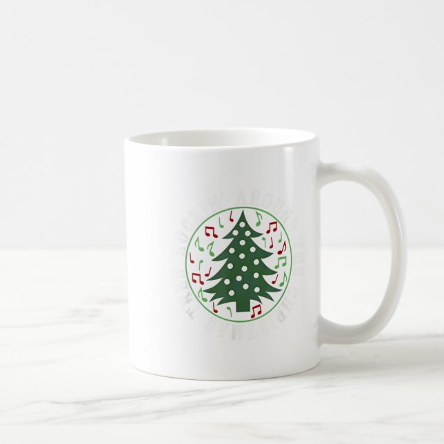 Clasicc Rockin Around Christmas Tree Gift Men Wome Coffee Mug (Right)