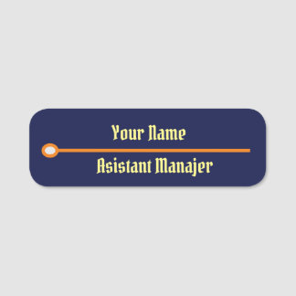clasik name tage for company tag