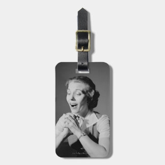 Clasped Hands Luggage Tag