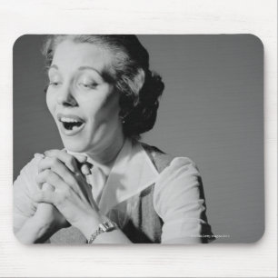 Clasped Hands Mouse Mat
