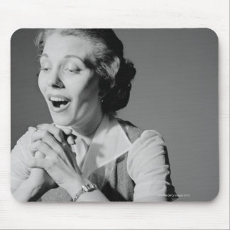 Clasped Hands Mouse Mat